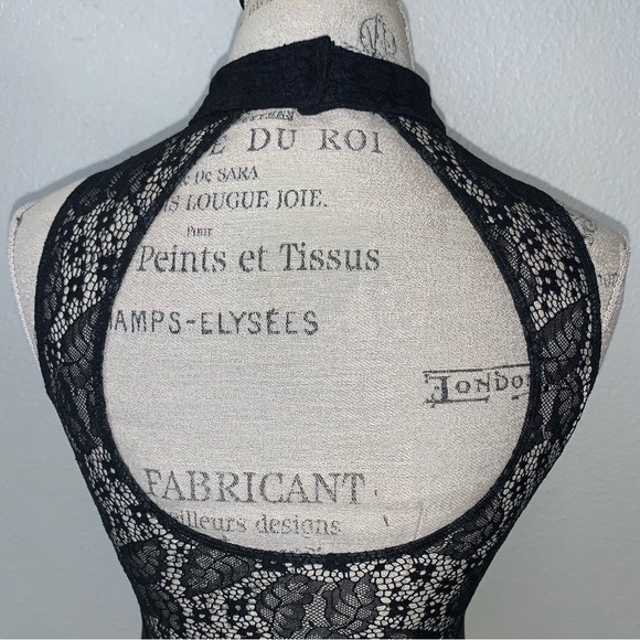 Limiles Dance High Neck Lace Leotard - Picture 8 of 11